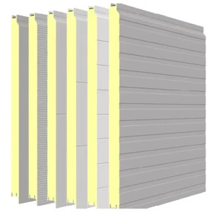 High Density Steel Insulated Polyurethane Eps Rock Wool Pir Sandwich Panels for Roof and Wall Building Materials