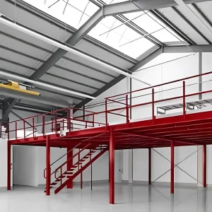 High Density Storage Mezzanine Steel Mezzanine Floor Warehouse Steel Platform