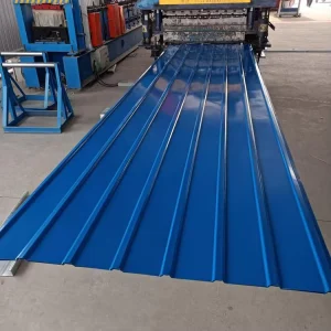 High Durability Galvanized Color Coated Steel Sheet UV Resistant Roofing Panel for Factory Roof Wall Cladding PPGI Panel