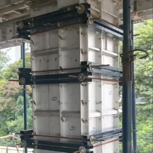 High Efficiency Adjustable Column Formwork System for Construction Projects