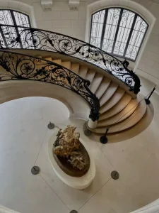 High End Heavy Duty Wrought Iron Railing Galvanized Steel for Commercial Building
