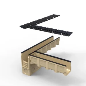 High Grade Rain Gutter System Hidden Channel Drain Manholes And Drainage Channels