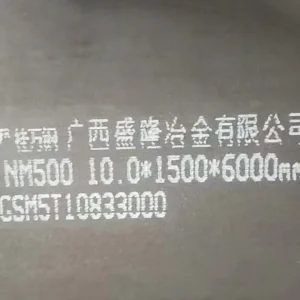 High Hardness Abrasion Resistant NM450 NM500 Hot Rolled Wear Resistant Steel Plate