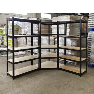 High Load Capacity 5-Layer Shelves Steel Adjustable Rack Durable Freestanding Garage Storage Rack Shelving