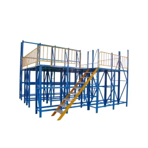 High Load Heavy Duty Mezzanine Floor Racking Industrial Warehouse Steel Storage Platform Custom