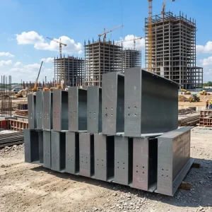 High Load bearing Industrial Hot Rolled Welded H Beam Q235 GB Non Alloy Steel Construction Foundation Cutting Bending ASTM BS