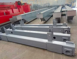 High Performance 40t Overhead Crane End Beam with Gear Core Components Wireless Remote Control ISO CE Certified European Style