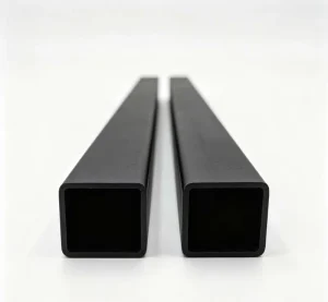 High Performance Black Steel Rectangular Tube for Industrial Frameworkcts