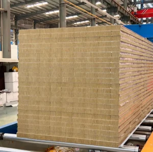 High Performance Rock Wool Wall Panel Sound Insulation Board for Apartment Wall Soundproofing