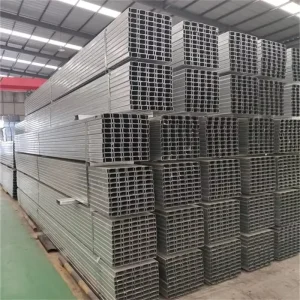 High Performance Wall Support Workshop Ridge Structure Frame Galvanized Steel Shape Channel