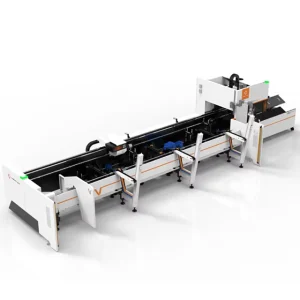 High Precision 2KW-3KW Tube Laser Cutting Machine Water Cooled Stainless Steel Metal Pipe Cutter Cypcut Control