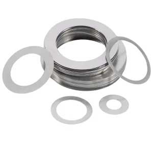 High Precision 304 316 Stainless Steel Thin Flat Washers Shim Washers DIN 988 0.01mm for Industrial Machinery & Automotive