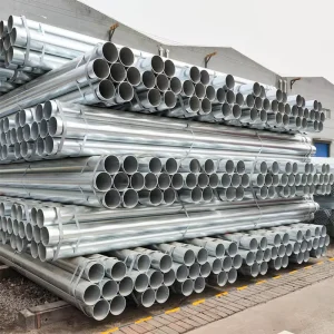 High Precision Anti Rust Weatherproof Municipal Drainage Support Networks Round Galvanized Steel Pipe