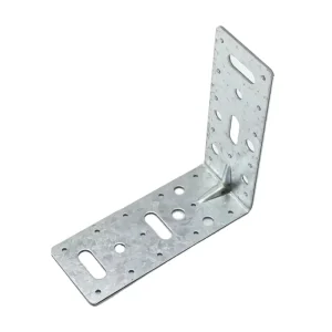 High Precision Brackets Factory Custom Metal L Corner Connecting Brackets Galvanized Steel Angle Brackets for Wood