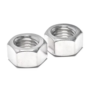 High Precision Stainless Steel 304 Metric Thread Secure Fastening M2 M3 M4 Hex Nut for Robotics and Automation
