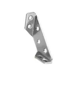 High Precision Stainless Steel Sheet Metal Processing Services Reinforced Chrome Plated Iron Angle Bracket Premium for Brackets