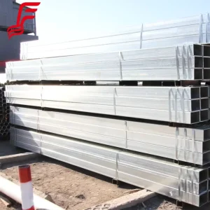 High Quality 100x100mm Hot Dipped Galvanized Square Rectangular Tube Welded Steel Pipe