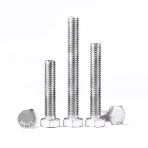 High Quality 304 316 Stainless Steel Hex Bolts and Nuts M3 M4 M5 M6 M8 M10 M16