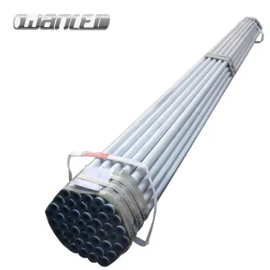 High Quality 6 Meter Q195 Q215 Q235 Galvanized Steel Pipe Round Galvanized Tube for Scaffolding