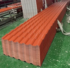 High Quality ASA Coated UPVC Roof Sheet Sound Insulation Plastic Roof Panel for Industrial Construction Projects