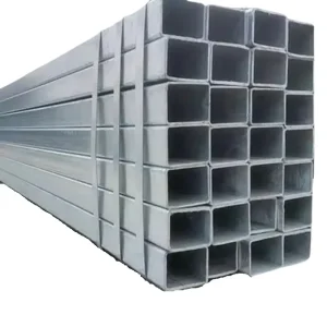 High Quality Black Seamless Galvanized square Steel Pipes Cold Drawn square and Rectangular Tubes