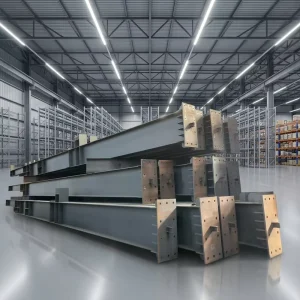High Quality Building Welded Steel Structure Components Painted Customized Design Steel Frame Installed on Site