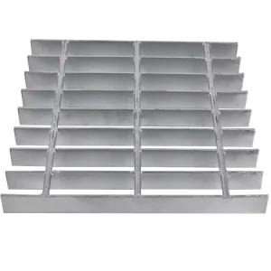 High Quality Corrosion Resistant Galvanized Sheet Coated Ventilation Steel Grid Plate Stair Tread Drainage Villa Workshop Floor