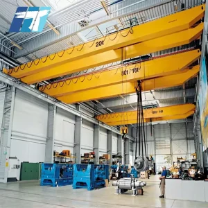 High Quality Crane Factory Cargo Handling Workshop Production Lifting of 16T-300T of Goods Customizable Double Beam Bridge Crane