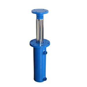 High Quality Customizable Stainless Steel Double Acting Tie-Rod Flange Hydraulic Cylinders Hard Chrome Plated Piston