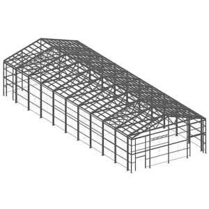 High Quality Durable Light Steel Frame Structure Second Hand Steel Structures For Sale