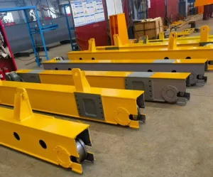 High Quality European Style Crane End Beam with Gear 1-100 Ton Capacity Wireless Remote Control ISO CE Certified