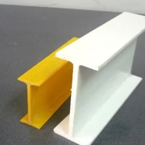 High Quality FRP Pultruded T H Beams Smooth Fiberglass Reinforced Plastic Profiles