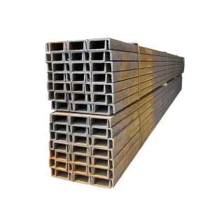 High Quality Factory Direct Steel U Channel Parts U Beam MS Channels C Channel Structural U Channel Competitive Price Cutting