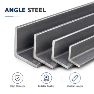 High Quality Galvanized Steel Angle Bar Equal Unequal Mild Steel Angle iron for Solar Mounting and Industrial Machinery Support