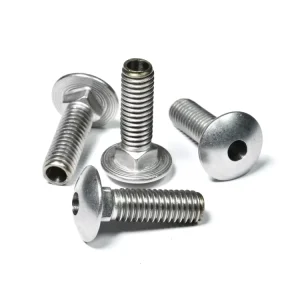 High-Quality Hex Socket Carriage Bolt with Domed Surface for Child-Safe Equipment