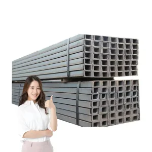 High Quality Hot Rolled ASTM Standard C Channel Steel Size 200x80x7.5x11mm Heavy Steel Structure Building Cutting Welding