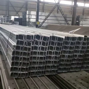 High-Quality Hot Rolled Galvanized Carbon C Purlin C Channel Steel at Competitive Prices for 6mm and 8mm U Channels