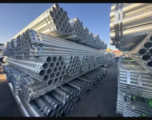 High Quality Hot Rolled Modern Galvanized Steel Round Pipes and Tubes Anti Corrosion for Workshop and Warehouse Use