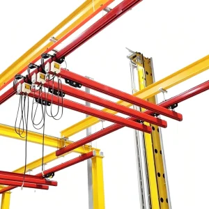 High Quality Light Overhead Crane System Flexible Beam Monorail Freestanding Bridge Crane For Factory Line Material Handling