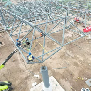 High Quality Modern Steel Trusses Structure for Exhibition Center Football Stadium Workshop Office Park Hospital School Mall