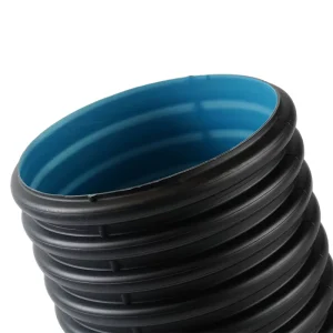 High Quality PE Double wall Corrugated Pipe Black High Pressure Eco Friendly for Rainwater