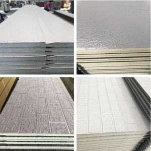 High Quality PU Sandwich Panel Insulated Wall Panels China Supplier