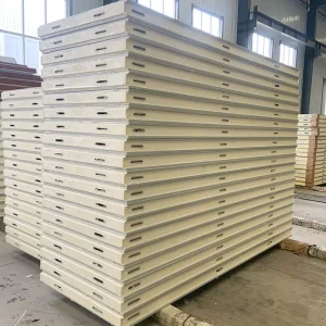 High Quality Polyurethane PU Sandwich Board Insulation Panel for Cold Storage and Food Processing Plant
