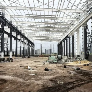 High Quality Prefabricated Steel Structure Warehouse for Industrial Storage & Workshop Use Fast & Economic Metal Building
