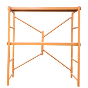 High Quality Stable Heavy Scaffold Trestles Used for Stage Setup Folding Trestles Portable Folding Scaffolding with Casters
