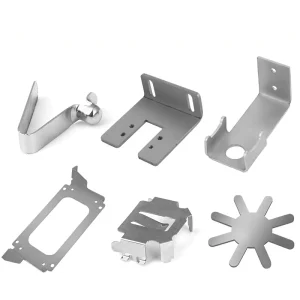 High Quality Stainless Steel Industrial Brackets for Sheet Metal Fabrication Painted Finish Aluminium Metal Bending Part