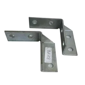 High Quality Steel Reinforced C-shaped 90 Degree Angle Bracket with Seismic Support and 8 Holes for Apartment and Villa Use