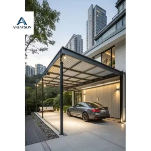 High Quality Strong Exquisite Refined Outline Fast Assembly Artistic Modern Cost Performance Durable Carport