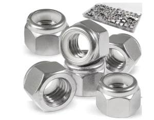 High Quality Super Duplex Stainless Steel A286 B8 DIN936 5 16 ‘ 18’ Locking Nut Zinc Plated Fine Threaded Hexagon Polished Thin