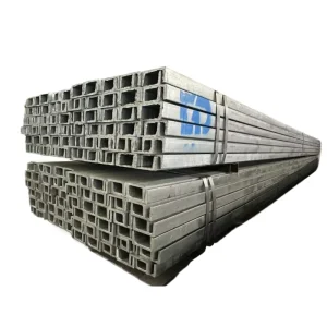 High Quality U Channel Steel for Building Structure Manufacturers C Channel Steel